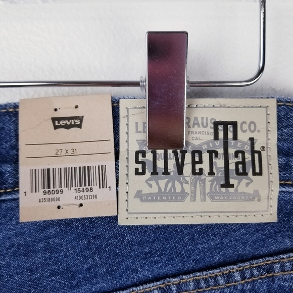 Levi's SilverTab '94 Baggy A35180008 Medium Wash Jeans NWT size 27x31 - Picture 11 of 15